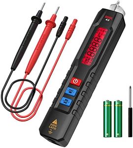 BSIDE Voltage Tester Non Contact Voltage Detector Electrical Circuit Tester Pen, with Test Leads for Capacitance Diode Continuity Resistance Voltage Tester