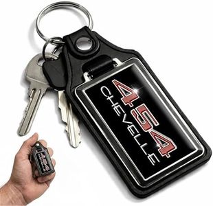 Brotherhood Car Key Chain for Chevelle - Classic Models Keychain for Men and Women Gift Key Ring - 454-1969 Engines