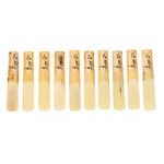 Plastic B-Flat 2.5 Clarinet Reeds Repair Parts Reed Accessory(10pcs)