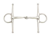 Tough 1 Kelly Silver Star Full Cheek Snaffle, 5-Inch