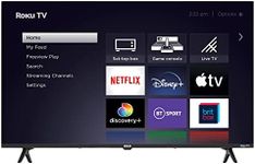 RCA Roku TV 40" FHD Smart TV, RK40FQ1 40 Inch TV with Apple TV+ BBC Netflix Freeview, HDR Dolby Audio HDMI USB Port, Large Screen TV for Living Room