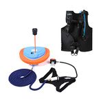 TUXING Diving Ventilator,5 Hour Waterproof Portable Rechargeable Scuba Diving Tank,with Scuba BCD,Diving without Tanks,45 ft Hose & Diving Breathing Regulator,Octopus Hookah with Mouthpiece