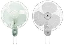 Havells Swing 300mm Wall Fan (Off White) Sameera 400mm Wall Fan (White)