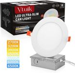 Vtuik 8 Pack 5 inch 10W LED Can Lig