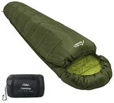 Andes Nevado 300 2-3 Season Camping Mummy Sleeping Bag Olive