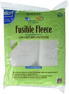 Pellon Poly Pkg White Fleece Fusible 45x60, 1