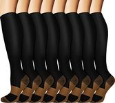 Graduated Copper Compression Socks 