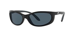 Costa Fathom Polarized Sunglasses - 580 Polycarbonate Lens Matte Black/Gray One Size