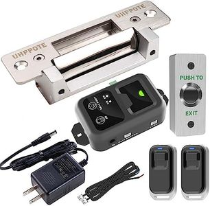 UHPPOTE Door Access Control Electric Heavy Duty Strike Lock Wireless Remote Kit