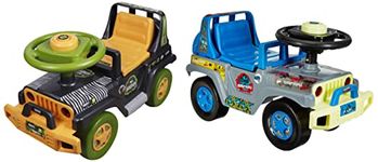 Toyzone impex Pvt Ltd Ben10 Safari Kids Rider Car -Multicolour & Toyzone Batman Safari Rider Car