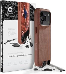 GEOMETRICAL Pocket Tripod PROv2 Universal Kit – Standard Fit Tripod for iPhone & Android, Adjustable Angles – Card-Size, Ultra-Compact Phone Tripod Stand for Photo & Video Creation – Panda White