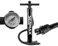 Seamax Double Action Hand Pump for Inflatable SUP and Sport Inflatable Boat, 2Lbs Light Weight, Easy to Reach 15 PSI with 20mm Diameter HR Valve Fitting