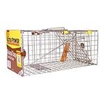 The Big Cheese Live Animal Trap – Small Cage. Welfare-Friendly Live-Catch Cage Trap for Squirrels and Small Animals, Indoor and Outdoor use, 44 cm x 19 cm x 19 cm