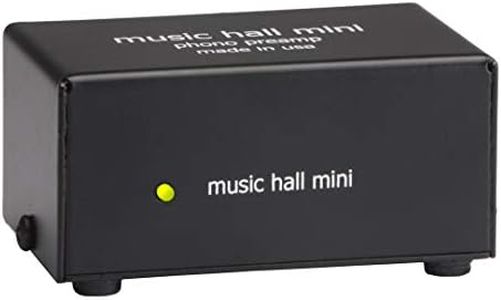 Music Hall Mini Phono Preamp | Compact, High-Performance Audio Solution | Boosts Turntable Signal | Easy Setup, Versatile Compatibility