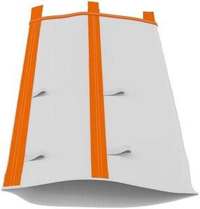 BERPET Construction Chute Heavy Duty Trash chute10 ft, Extra Thick Material Heavy Duty Construction Chute Section with Nylon Strap Loops, Multi Connect Chute for Construction Trash Removal