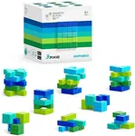 PIXIO Amphibio- Tiny Magnetic Blocks Building Toy in The Pixel Art Style with Free App - 5/16" Plastic Cubes with 6 Magnets Inside - Open Ended Toy - Creativity Toy for Ages 6+