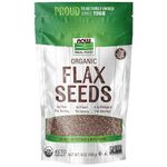 NOW Foods - Flax Seed Organic - 1 lb.