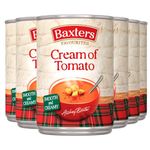 Baxters Favourites Cream of Tomato Soup, 400 g (Pack of 6)