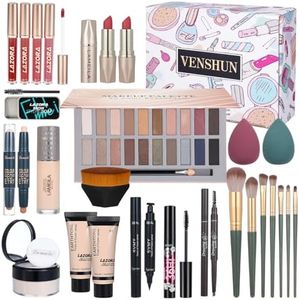 Makeup Kit Full Kit for Women Makeup Kit Full Kit for Teenagers Eyeshadow Palette Lip Gloss Foundation Mascara Eyeliner Cosmetic Brushes Cosmetic Bag etc.