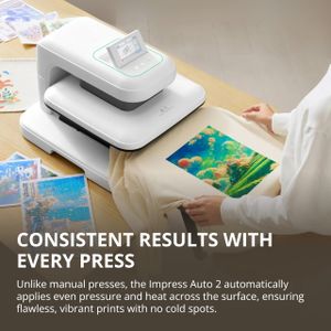 LOKLIK Impress Auto 2 Smart Heat Press Machine – Easy Pressing