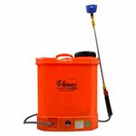 Yo Green Spray Bottle Pressure Sprayer Ideal for Spraying Weedicide, Fertilizers, Herbicides, Pesticides, Water Mist, Spray Bottle, Car Wash (Orange 20 Ltr)