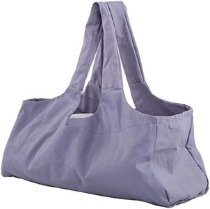 Sac de tapis de yoga grande capacité surdimensionné sac de sport léger sac de rangement multifonctionnel bagage pour Yoga traversin femmes violet