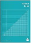 RHINO Science Book, A4, 64 Pages, 8mm Ruled with Alternate 2:10:20 Graph Paper, SDSC2Y-0