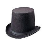 New Deluxe Black Magician Butler Formal Costume Top Hat