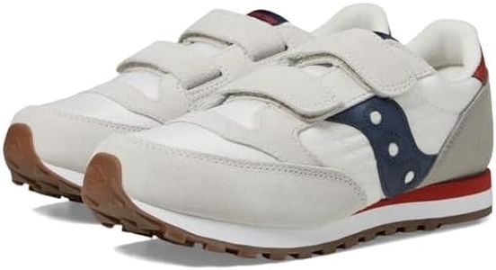 Saucony Jazz Original, Scarpe da ginnastica Unisex - Bambini e ragazzi, Grey Navy Red 12, 31 EU