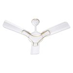 ACTIVA Corolla Pearl Ivory 650 RPM High Speed (36 Inch) 900 MM Sweep BEE Approved Anti Dust Coating Ceiling Fan with 2 Years Warranty