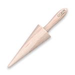 O'Creme Pizzelle Roller / Krumkake Cone / Ice Cream Cone Mould, Beechwood