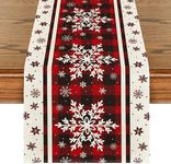 Artoid Mode Buffalo Plaid Snowflake