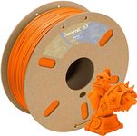 DURAMIC 3D PETG Printer Filament 1.75mm Orange, 3D Printing Filament 1kg Spool(2.2lbs), Non-Tangling Non-Clogging Non-Stringing Dimensional Accuracy +/- 0.05 mm
