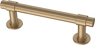 Franklin Brass Straight Bar Cabinet Pull, Champagne Bronze, 3 in (76mm) Drawer Handle, 10 Pack, P29520Z-CZ-B