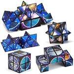 ACCXFEK Star Sky Planet Infinity Cube 2 in 1 Set - 3d Magic Cube gifts for 6 7 8 9 year old boys,toys for 8 9 10 11 12 year olds boys (Star Cube)