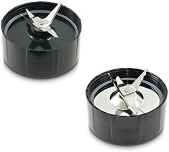 Pack of Cross Blade and Ice Shaver Blade- Spare Parts for Magic Bullet Blender, Juicer and Mixer (Model MB1001)