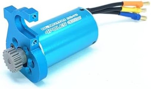 KingVal Replacement 2845 4300KV Brushless Motor with Motor Mount and Motor Gear Compatible with WLtoys 124017 124016 144010 124007 RC Car