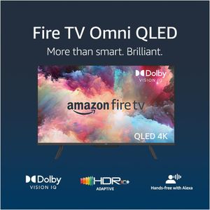 Amazon Fire TV 43" 4K QLED Smart TV – Ultra HD HDR Display