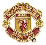 Manchester United Big Crest Pin Badge - Multi-Colour