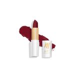 MyGlamm LIT Moist Matte Lipstick - Red Velvet (Cherry Red Shade)| Long Lasting, Pigmented, Hydrating Lipstick with Moringa Oil and Vitamin E (4.2g)