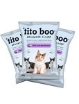 Tito Boo Advanced Cat Litter - 18Kg Bentonite Clumping Litter with Lavender and Lemon Fragrance - Low Dust Formula for Clean and Fresh Smelling Home