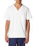 Dickies Men's signature medical scrubs shirts, White, M UK