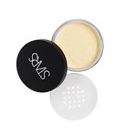 Stars Cosmetics Translucent Powder Face Makeup Compact For All Skin Types Full Coverage Flawless Matte Finish Fixes the Base and Blends Seamlessly Easy Application For Girl & Women (Yellow Gold) 20g