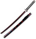 Kawaii Kart One Piece Cosplay Sword Roronoa Zoro Life Size Shusui Replica Wooden Katana - 104 cm Perfect for Anime Gift, Anime Cosplay, Anime Merchandise Collectibles