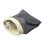 Cat Bed Cave Sleeping Bag, Pet Mat 