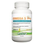 Omega-3 Supplement – 120 Mini Soft Gels – 150mg EAP + DHA – for Kids and Adults – non-GMO – Gluten Free - Made in Canada