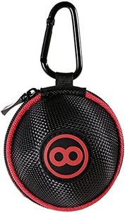 Lixada Cue Ball Case Clip-on Attaching Billiard Balls Holder Cue Ball Bag Pool Ball Training Balls Case