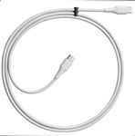 Google Pixel Original Type C to Type C Mobile Data Charging Cable for Pixel 8 Pro/8/8A/7 Pro/7/7A/6 Pro/6/6A/5/ChromeBook Laptop/Buds/and Other USB C Device Support for Nothing phone 2/1, 30W - White