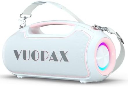 VUOPAX Bluetooth Speaker, 200W Peak Portable Speakers Wireless w/Bass Boost