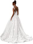 Zeeyecie Ivory Women's Wedding Dres